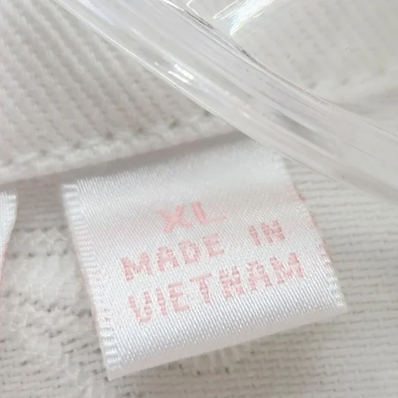 Belle by Kim Gravel Eyelet Jacket Womens XL White Flower Knit Sleeves Pockets - Picture 6 of 10